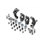 Alu Steering Blocks & 7° deg C-hubs - Set