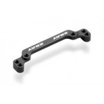 ALU STEERING PLATE 2-HOLE - 6MM PROFILED SHAPE 