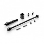 ECS FRONT DRIVE SHAFT 83MM WITH 2.5MM PIN - HUDY SPRING STEEL™ -