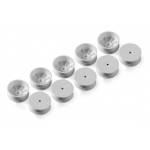 4WD FRONT WHEEL AERODISK WITH 12MM HEX IFMAR - WHITE (10)