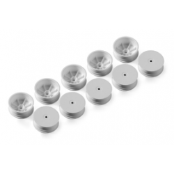 4WD FRONT WHEEL AERODISK WITH 12MM HEX IFMAR - WHITE (10)