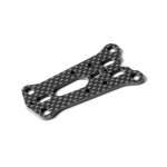 X1 20 GRAPHITE ARM MOUNT PLATE - NARROW TRACK-WIDTH - 2.5MM