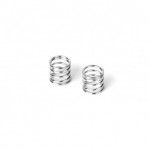 FRONT COIL SPRING FOR 4MM PIN C=1.8-2.0 - SILVER (2)