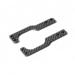 X1 20 GRAPHITE REAR WING HOLDER SIDE PLATE 2.5MM (L+R)