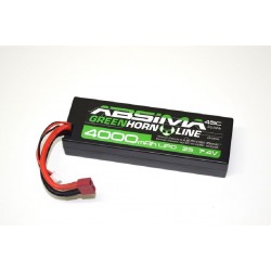 LiPo akumulátor Absima Greenhorn 7,4V / 4000mAh 45C konektor T-Dean