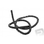 Spirálová bužírka 10x8,2 mm černá 10m