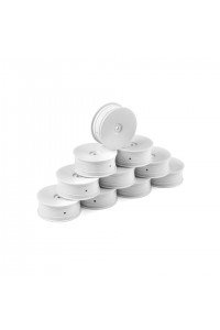 HUDY 1/10 OFF-ROAD WHEEL - 2WD – FRONT – WHITE (10) HUDY 1/10 OFF-ROAD WHEEL - 2WD – FRONT – WHITE (10)
