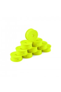 HUDY 1/10 OFF-ROAD WHEEL - 2WD – FRONT – YELLOW (10) HUDY 1/10 OFF-ROAD WHEEL - 2WD – FRONT – YELLOW (10)