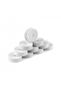 HUDY 1/10 OFF-ROAD WHEEL - 2WD – FRONT – NARROW – WHITE (10) HUDY 1/10 OFF-ROAD WHEEL - 2WD – FRONT – NARROW – WHITE (10)