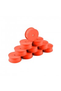 HUDY 1/10 OFF-ROAD WHEEL - 4WD – FRONT – ORANGE (10) HUDY 1/10 OFF-ROAD WHEEL - 4WD – FRONT – ORANGE (10)