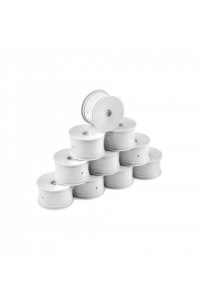 HUDY 1/10 OFF-ROAD WHEEL - 2WD/4WD – REAR – WHITE (10) HUDY 1/10 OFF-ROAD WHEEL - 2WD/4WD – REAR – WHITE (10)