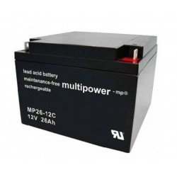 Pb akumulátor MULTIPOWER 12V/26,0Ah