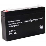 Pb akumulátor MULTIPOWER 6V/7,0Ah