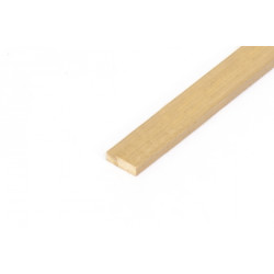 Mosazný plochý profil 3x1x1000mm