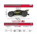 RC auto Arrma Vorteks 223S BLX DSC 2WD 1:10 RTR - Modrá