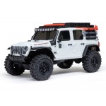 Axial SCX30 Jeep Wrangler JLU 4WD 1:30 RTR - Bílý