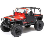 RC model auta Axial SCX10 III Jeep CJ-7 1:10 4WD RTR - červený RC model auta Axial SCX10 III Jeep CJ-7 1:10 4WD RTR - červený