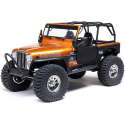 RC model auta Axial SCX10 III Jeep CJ-7 1:10 4WD RTR - Měděná