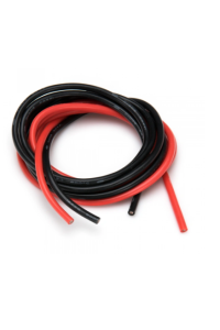 DYNOMAX vodič červený a černý 14AWG D2/3,6 mm x 1 m