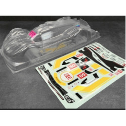 Karoserie čirá 499T Hypercar 1/10 190mm pro Tamiya TT-02, lehká