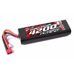 Sport Racing 50C - 4200mAh - 7,4V 2S - LiPo Stick Hardcase - T-Dean