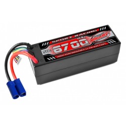 Sport Racing 50C - 6700mAh - 4S - 14,8V - EC5 - Hardcase