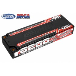 Corally LiPo Voltax 7.4V 6200mAh 120C LCG EFRA