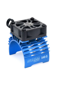 ALU chladič motoru 36mm s ventilátorem