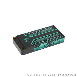 CAYOTE Shorty 3900mAh 7.6V 2S 145C HV LiPo (5mm, 142g) CAYOTE Shorty 3900mAh 7.6V 2S 145C HV LiPo (5mm, 142g)
