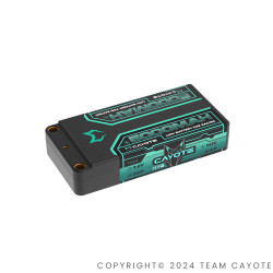CAYOTE Racing Shorty 5000mAh 7.6V 2S 145C HV LiPo (5mm, 179g) CAYOTE Racing Shorty 5000mAh 7.6V 2S 145C HV LiPo (5mm, 179g)