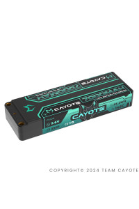 CAYOTE 7000mAh 7.6V 2S 145C HV LiPo (5mm, 274g)