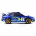 AKCE - GT24 SUBARU WRC 4WD 1/24 MICRO RALLY RTR