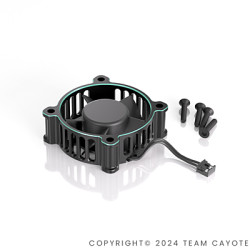 CAYOTE CREST 8 / 8 Evo Aluminum 30x30x10mm Cooling Fan w/Micro Plug (Aurora Green) CAYOTE CREST 8 / 8 Evo Aluminum 30x30x10mm Cooling Fan w/Micro Plug (Aurora Green)