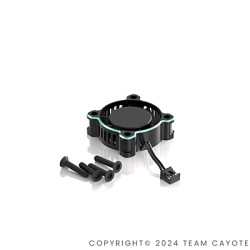 CAYOTE CREST RS120 Aluminum 20x20x7mm Cooling Fan w/Micro Plug (Aurora Green) CAYOTE CREST RS120 Aluminum 20x20x7mm Cooling Fan w/Micro Plug (Aurora Green)