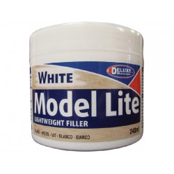 Model Lite White lehký tmel bílé barvy 240ml