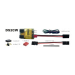 Elektronický spínač DS2CW 4-8V/3A se dvěma výstupy, voděodolný