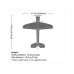 E-flite 4-Site 0.8m 3D FF AS3X+ SAFE Select BNF Basic