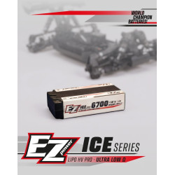 EZpower ICEseries 6700mAh 7,6V HV SHORT - 2S