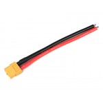 Konektor zlacený XT-60 baterie s kabelem 12AWG 12cm