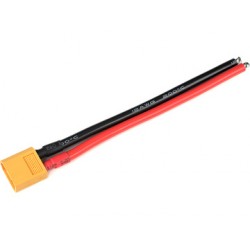 Konektor zlacený XT-60 přístroj s kabelem 12AWG 12cm