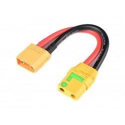 Prodlužovací kabel XT-90 Anti-Spark 10AWG 12cm