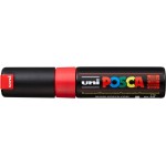krylový popisovač UNI POSCA PC-8K 8mm -neonově červená