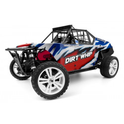 HiMOTO 1:10 Desert Buggy DIRT WHIP 2,4 GHz RTR set, modrá/červená