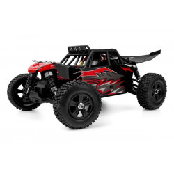 HiMOTO 1:18 Desert Buggy BARREN Brushless 2,4 GHz RTR set, červená