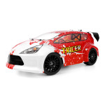 HiMOTO 1:18 Rally TRICER Brushless 2,4 GHz RTR set, červená