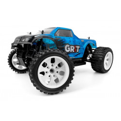 HiMOTO 1:10 Monster Truck EMXT-1 Brushless 2,4 GHz RTR set, modrá