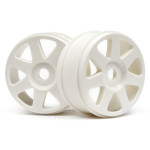 HPI V7 WHEEL WHITE (42x83mm/2pcs) - 1/8 Buggy HPI V7 WHEEL WHITE (42x83mm/2pcs) - 1/8 Buggy