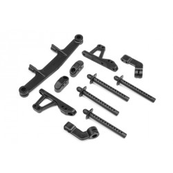 Set držáků karoserie a horních linků (přední/zadní)