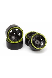 CL-5 Beadlock disky 1.2in (zelené/4 ks)