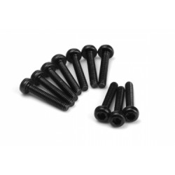 Imbusové šroubky s kulatou hlavou M1.7x10mm (10 ks)